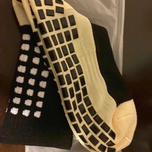 Soccer grip socks